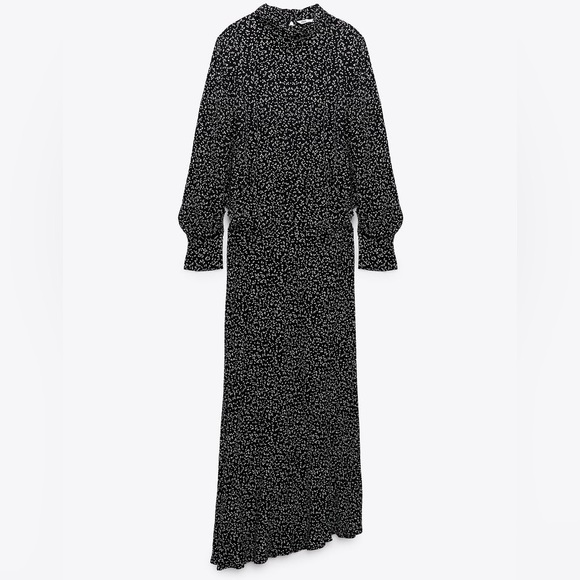 ZARA POLKA DOT DRESS - Picture 4 of 7